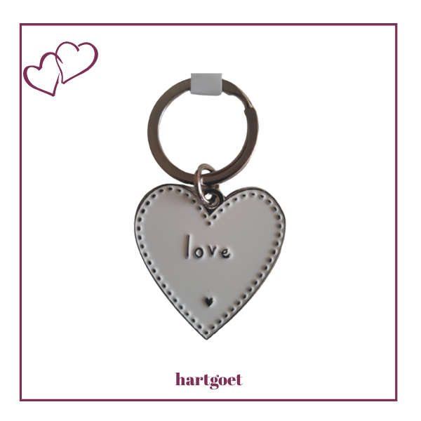 Enamel Keyring - Love