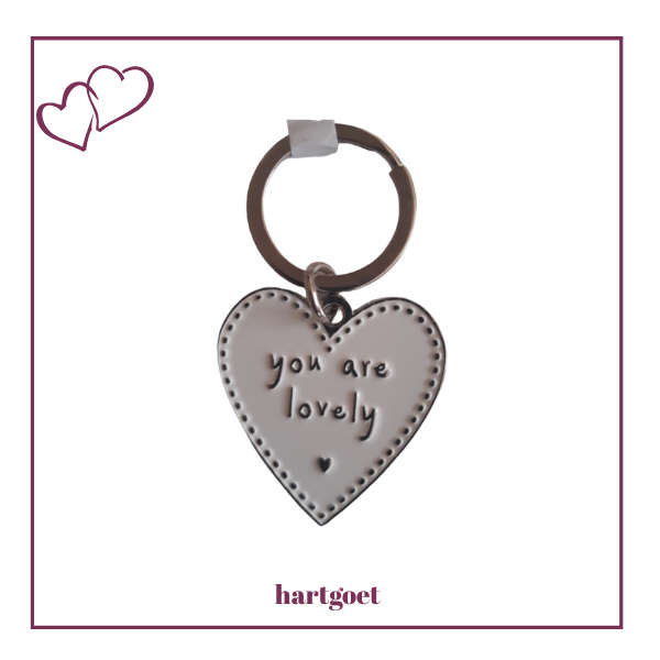 Enamel Keyring - You Are Lovely