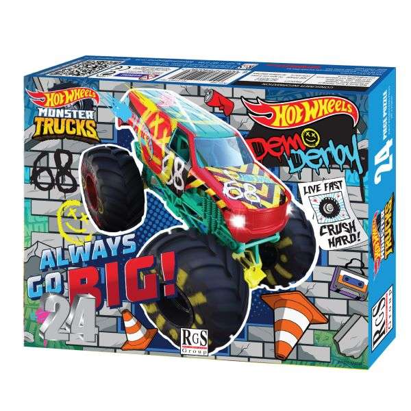 Hot Wheels - 24pc puzzle