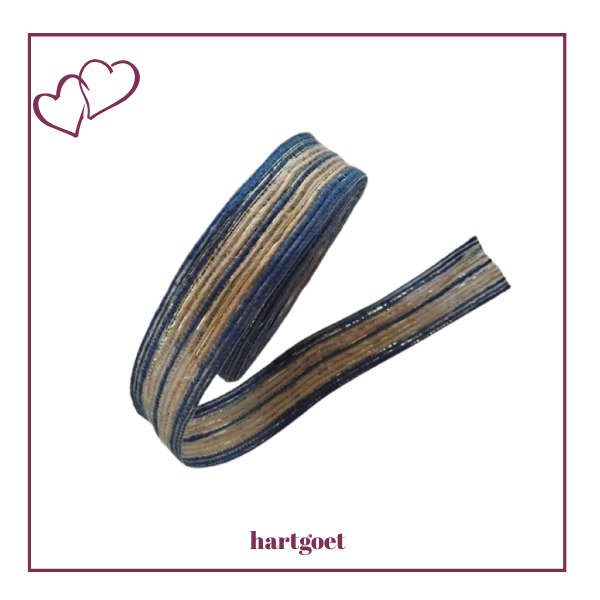 Ribbon - Jute - Blue