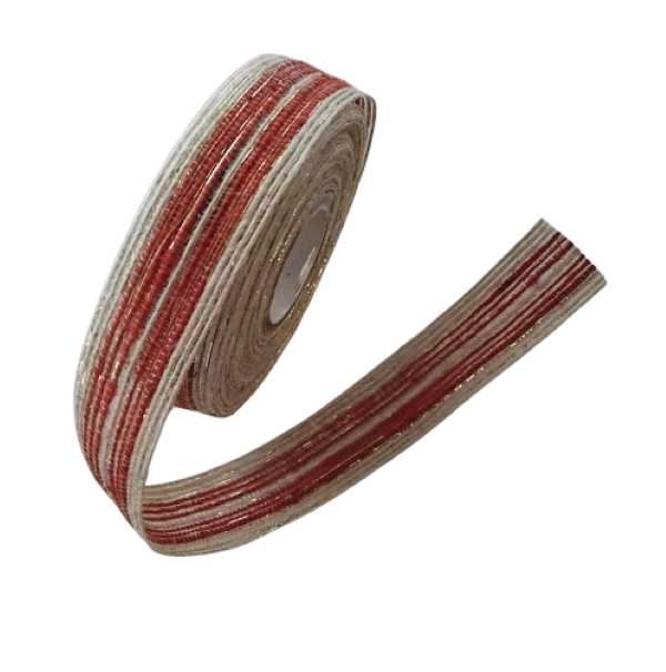 Ribbon - Jute - Red
