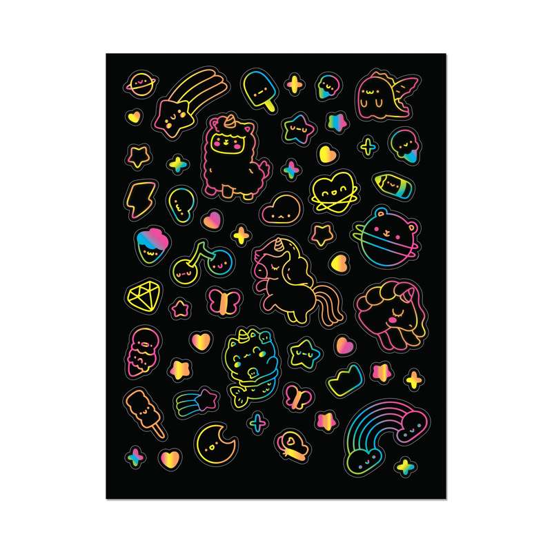 Kaleidoscope Colouring - Neon Dreams