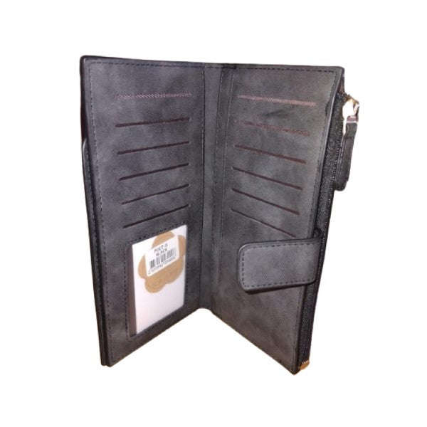 Cotton Road PU Wallet - Black