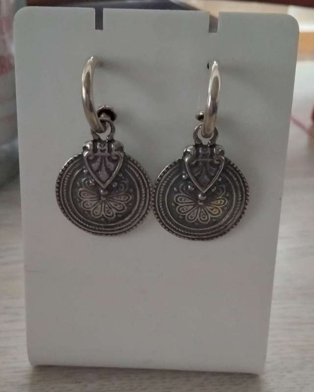 Miglio Hoop Earrings with attachments