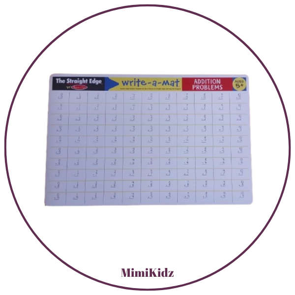 Melissa & Doug - Learning Mat - Addition Problems
