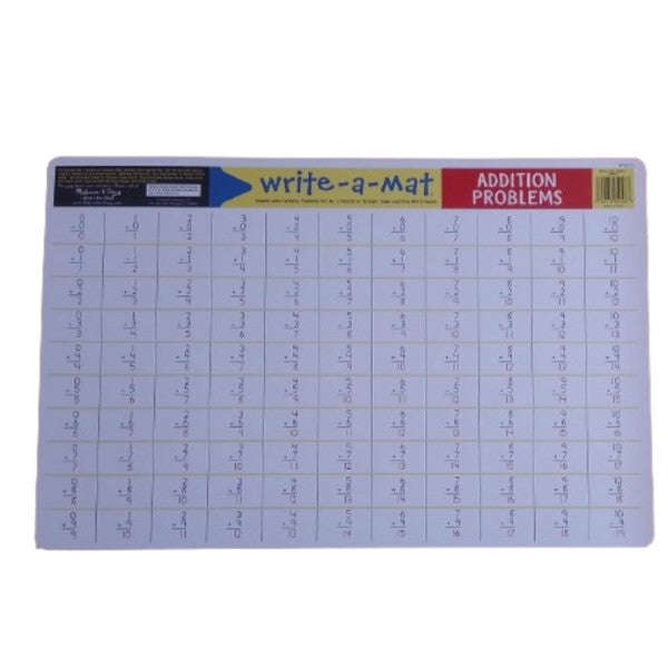Melissa & Doug - Learning Mat - Addition Problems