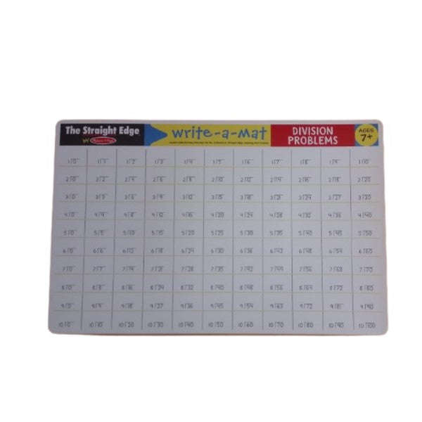 Melissa & Doug - Learning Mat - Division