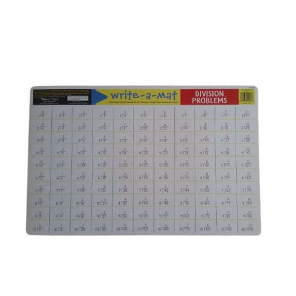 Melissa & Doug - Learning Mat - Division