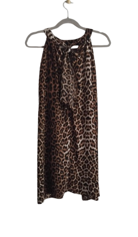 Georgie Dress - Leopard Print - XL