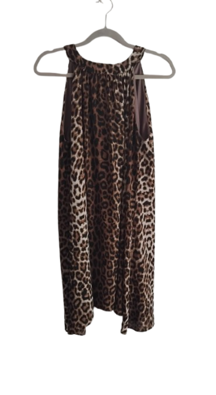 Georgie Dress - Leopard Print - XL