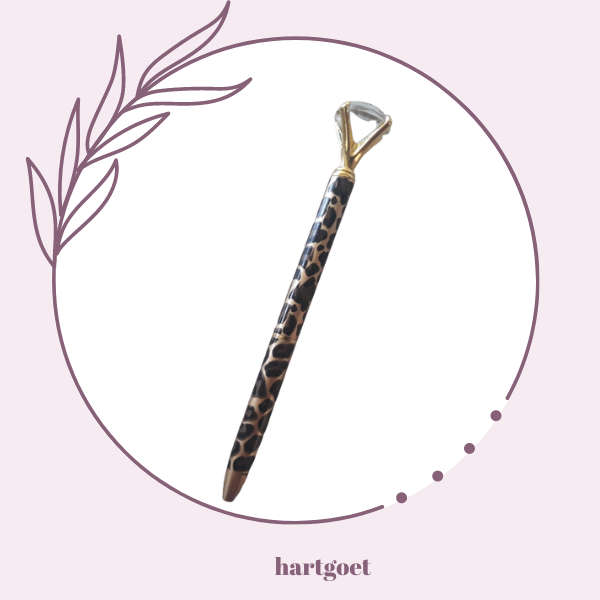 Novelty Pen - Leopard Print