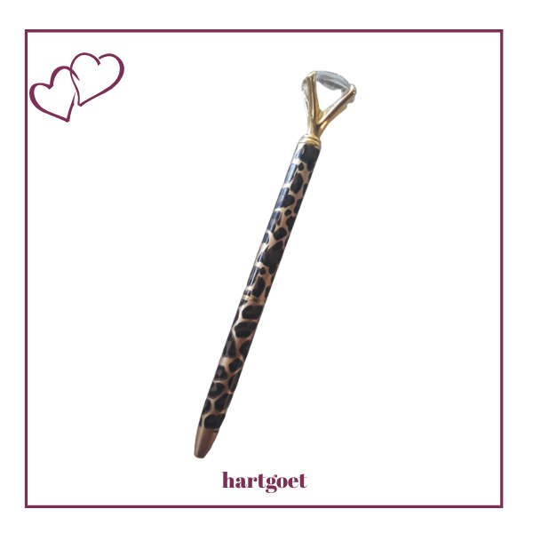 Novelty Pen - Leopard Print