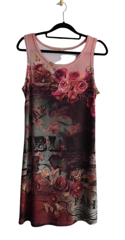 Sleeveless Dress - L