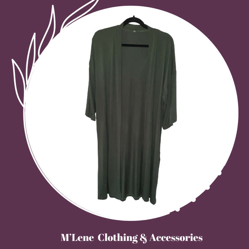 Long jacket - military green