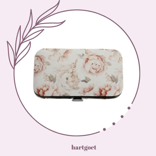 Manicure Set - Pink Peonies