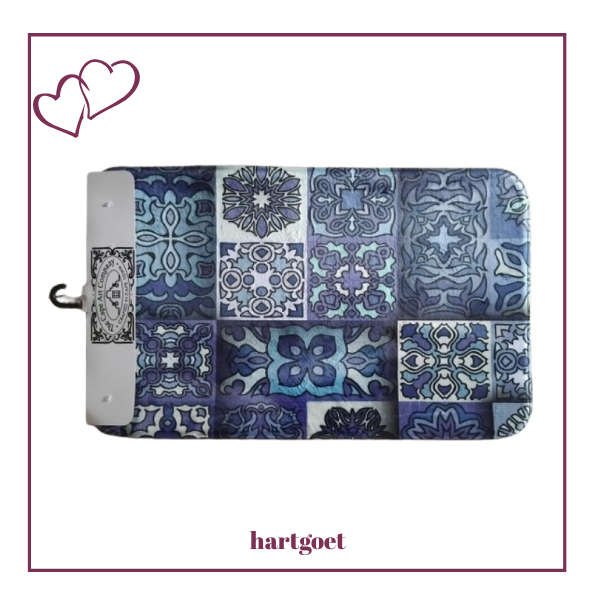 Memory Foam Bath Mat - Blue