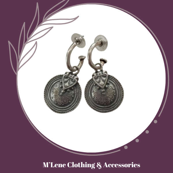 Miglio Hoop Earrings with attachments