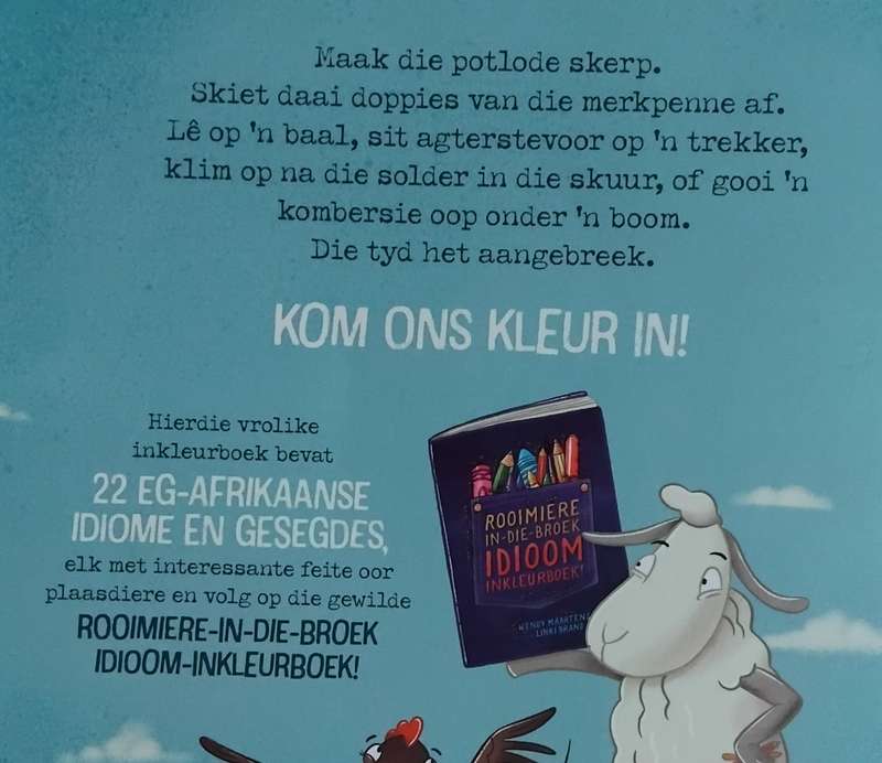 My Hart is Oppi Plaas Idioom & Gesegde Inkleurboek Geskenkstel