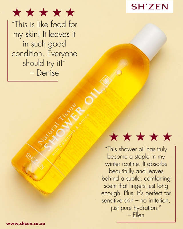 Sh'Zen Natural Tissue Shower Oil (250ml)