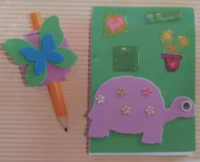 Notebook & Pencil Craft Kit