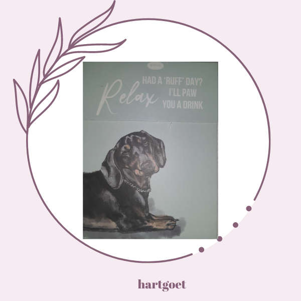 Paws for thought notepad - I'll paw you a drink
