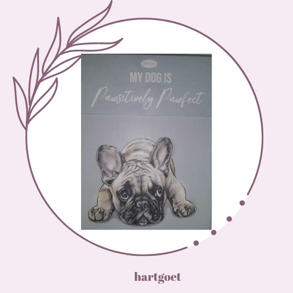 Paws for thought notepad - My dog is pawsitively pawfect