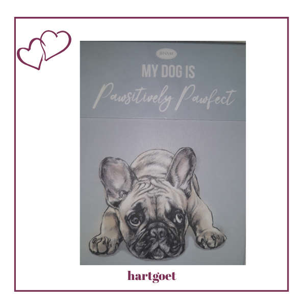 Paws for thought notepad - My dog is pawsitively pawfect