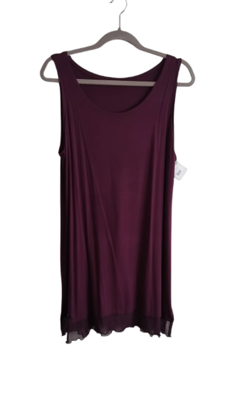 Hooded Dress & Shift Dress - Purple - L