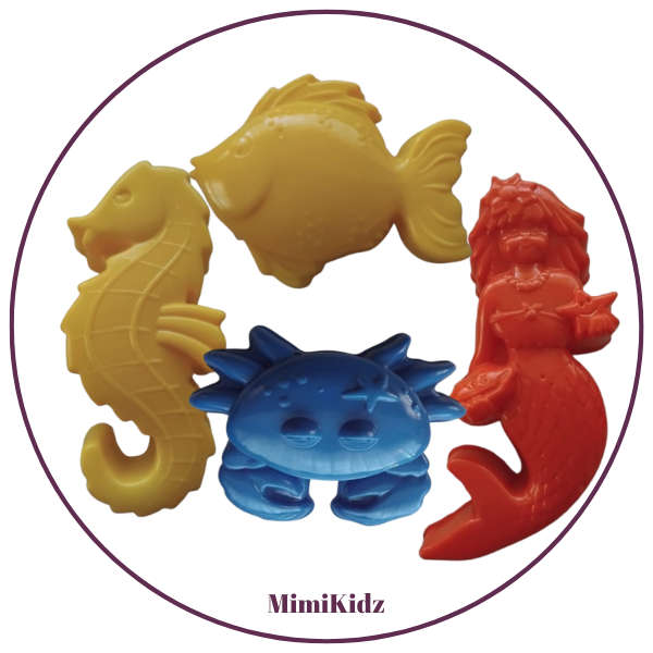 Sand Moulds - Set of 4