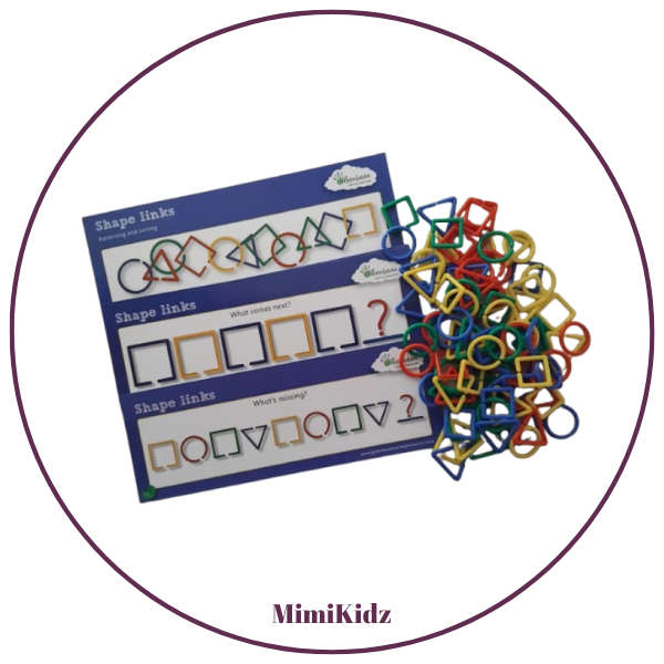 Shape Links  & Activity Cards
