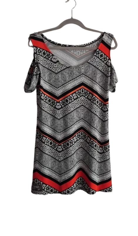 Short Open Shoulder Dress - L