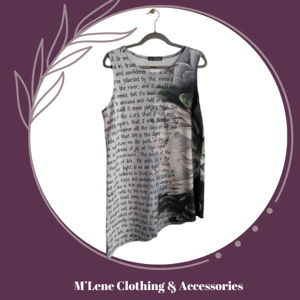 Sleeveless Winter Dress - L