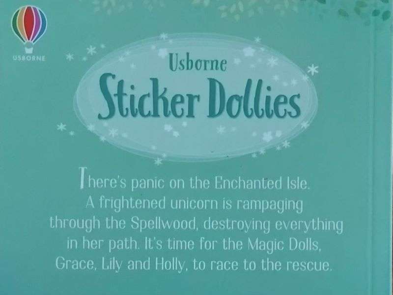 Sticker Dollies:  Unicorn Rescue Gift Set