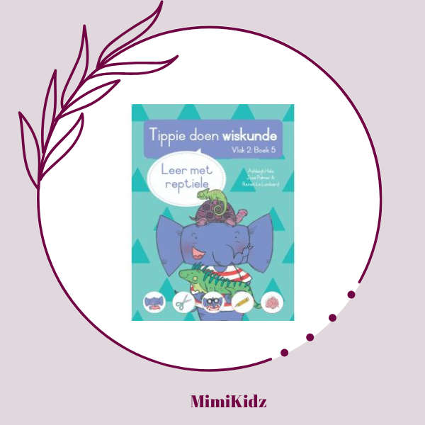 Tippie doen wiskunde - Vlak 2 Boek 5 - Leer met reptiele