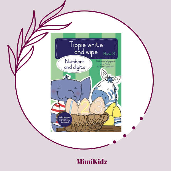 Tippie write and wipe - Book 3 - Numbers and digits