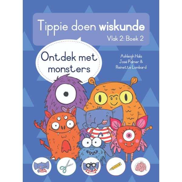 Tippie doen wiskunde - Vlak 2 Boek 2 - Ontdek met  monsters