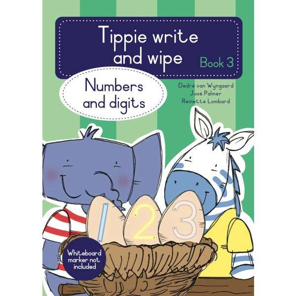 Tippie write and wipe - Book 3 - Numbers and digits