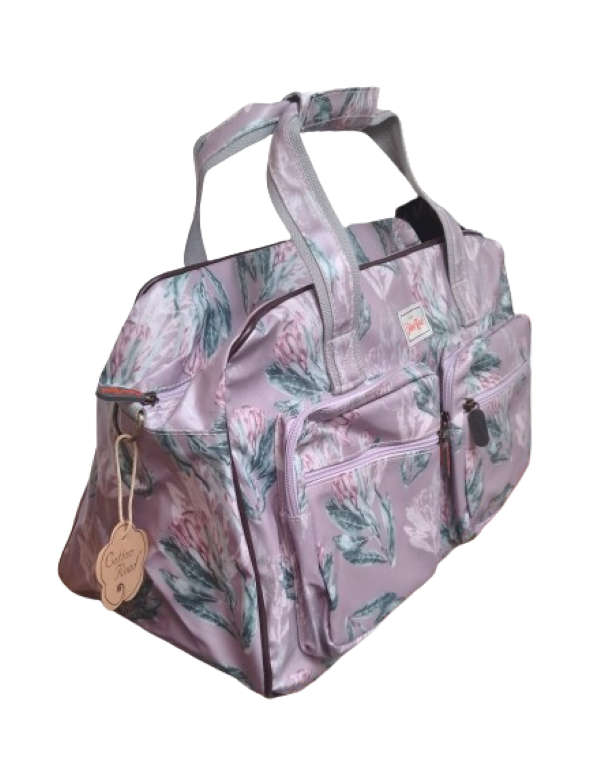 Cotton Road Travel Bag - Lilac - Protea
