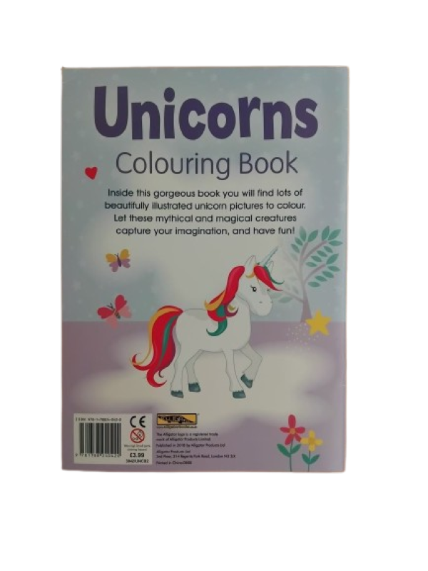 Unicorns Colouring Book
