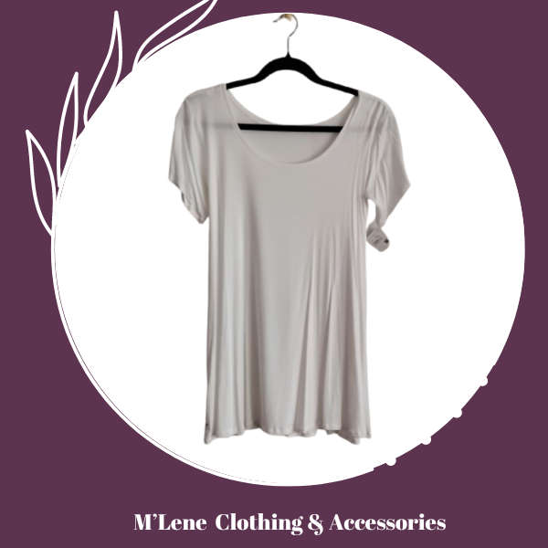 Cap Sleeve Top - White