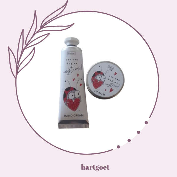 Handcream & Lip Balm:  You can bug me anytime!