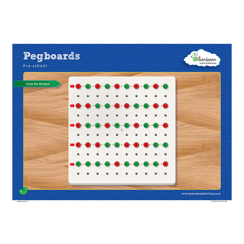 Pegboard Activity Cards