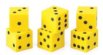Foam Dice - Dots