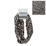 Versatile headwear - leopard print