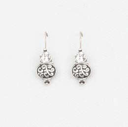 Miglio Crystal Armour Drop Earrings