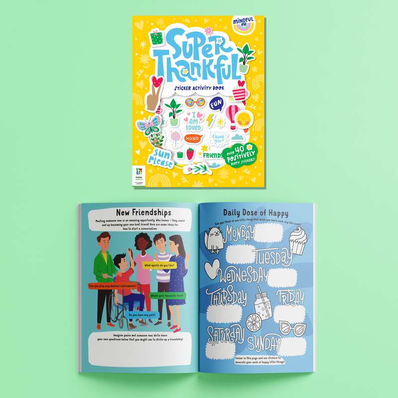 Mindful Me - Super Thankful Sticker Activity Book