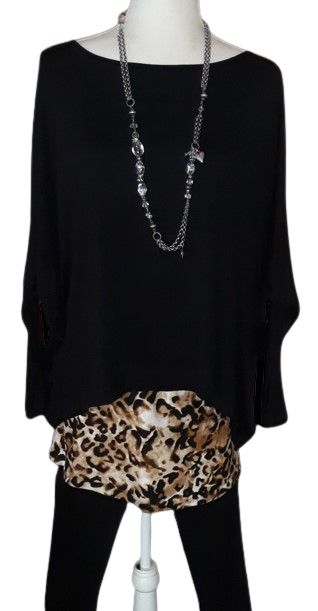 Hip Skirt -  Leopard Print