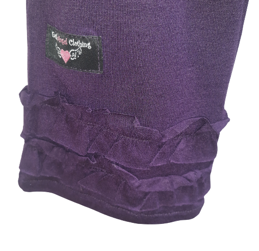 Purple leggings
