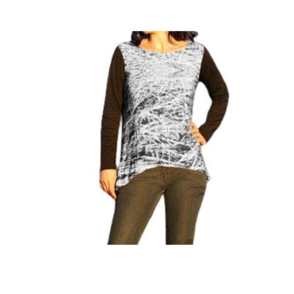 Black Longsleeve Top - M