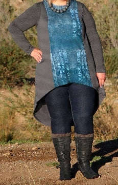 Sleeveless winter tunic
